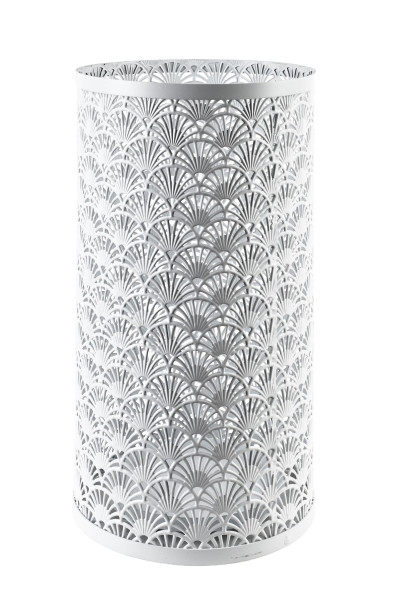 Parasolnik CEDRIC WHITE 23x45,5cm