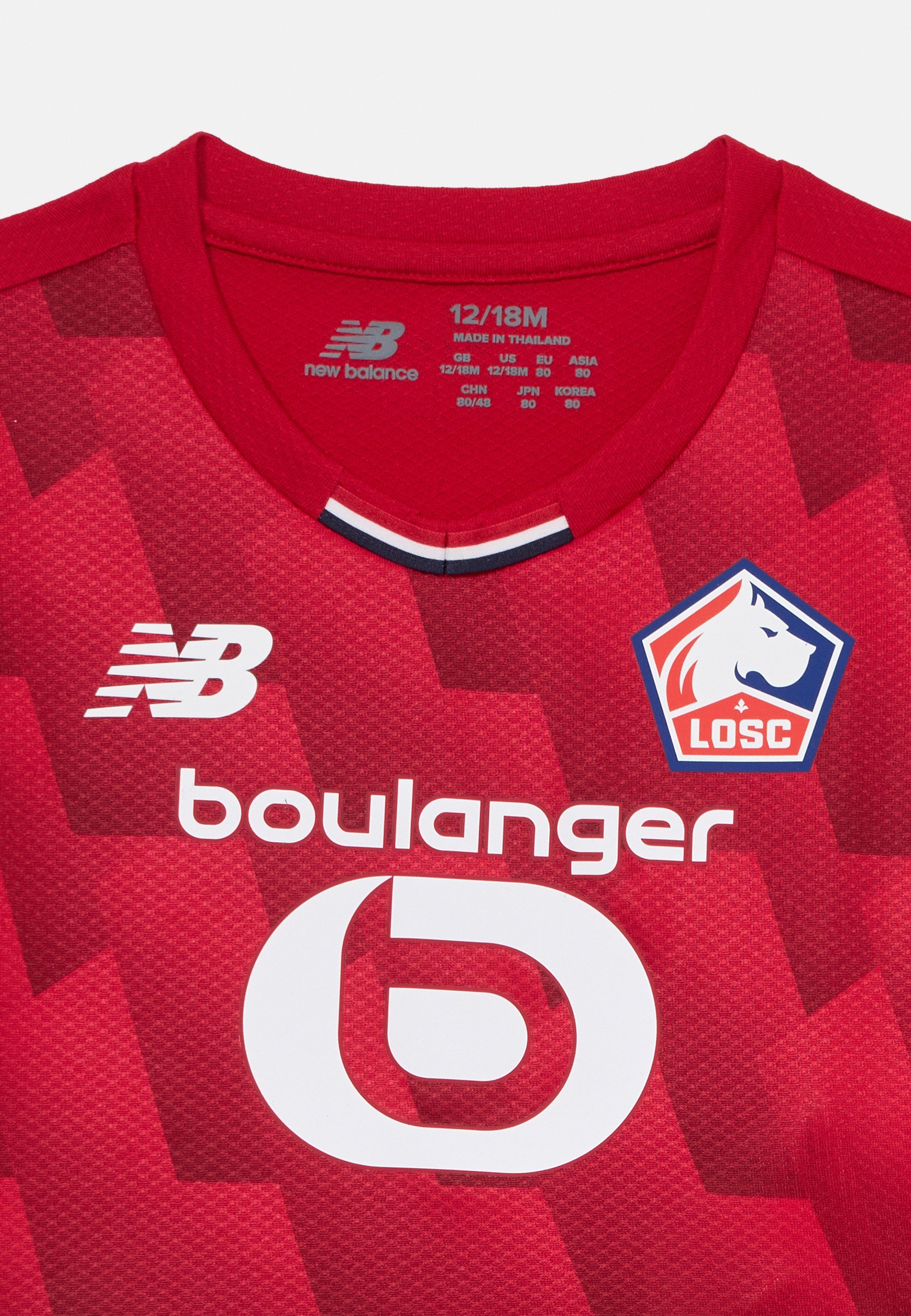 New Balance LILLE LOSC HOME BABYSET UNISEX - Overige accessoires - rood/blauw