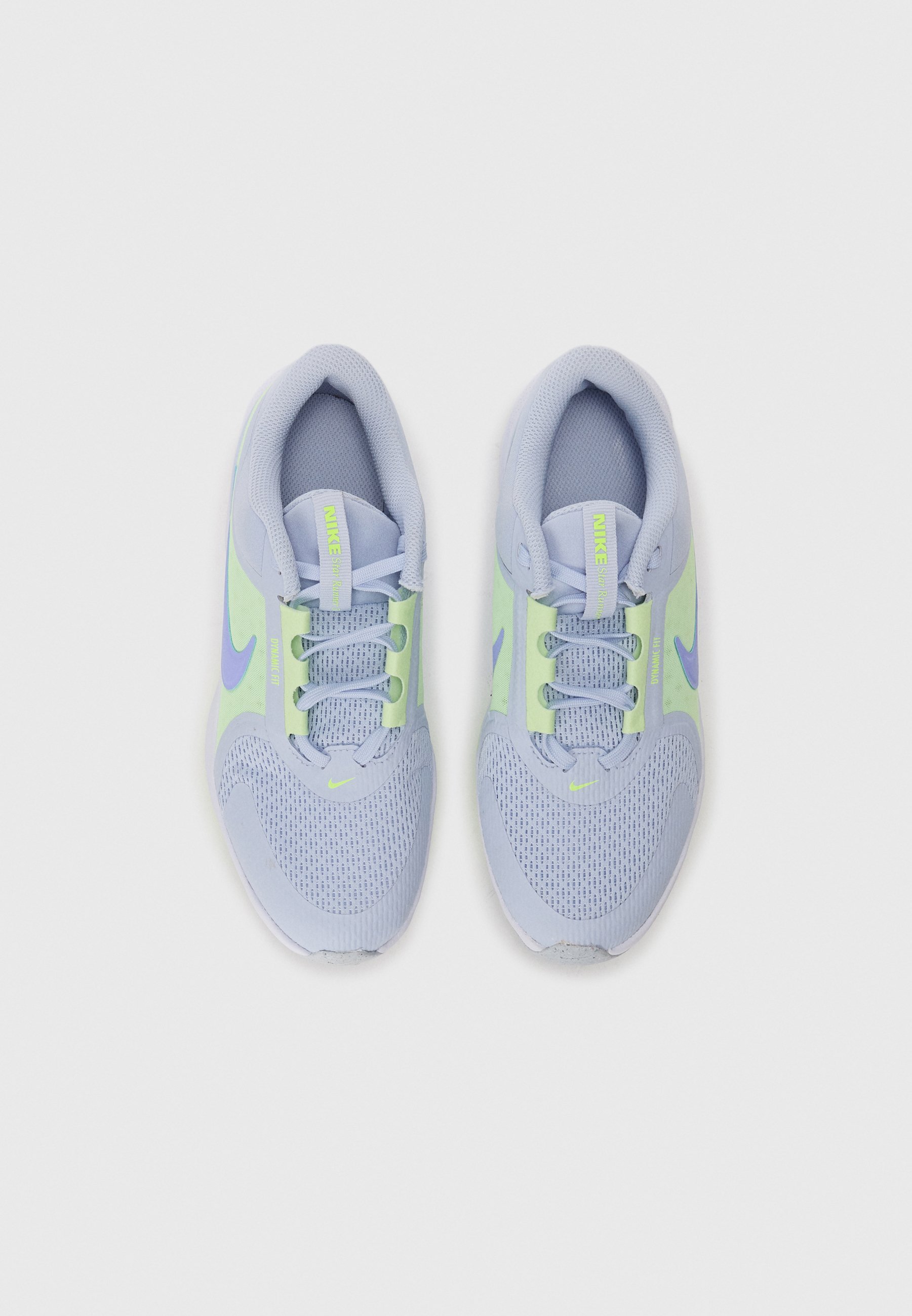Nike Performance STAR RUNNER 5 UNISEX - Hardloopschoenen voor op de weg - ghost/thistle/barely volt/football grey