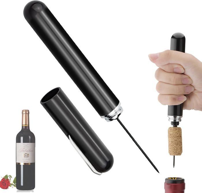 Corkscrew - HANDEIU - Portable - Black - Contemporary Design - 45 Grams