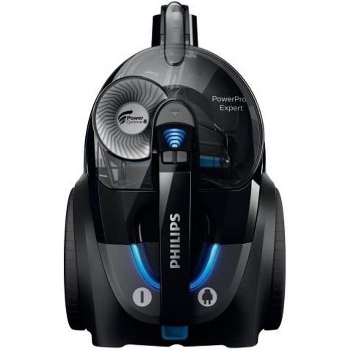 Aspirateur - PHILIPS - PowerPro Expert - Sans sac - 900 W - Noir (FC974109)
