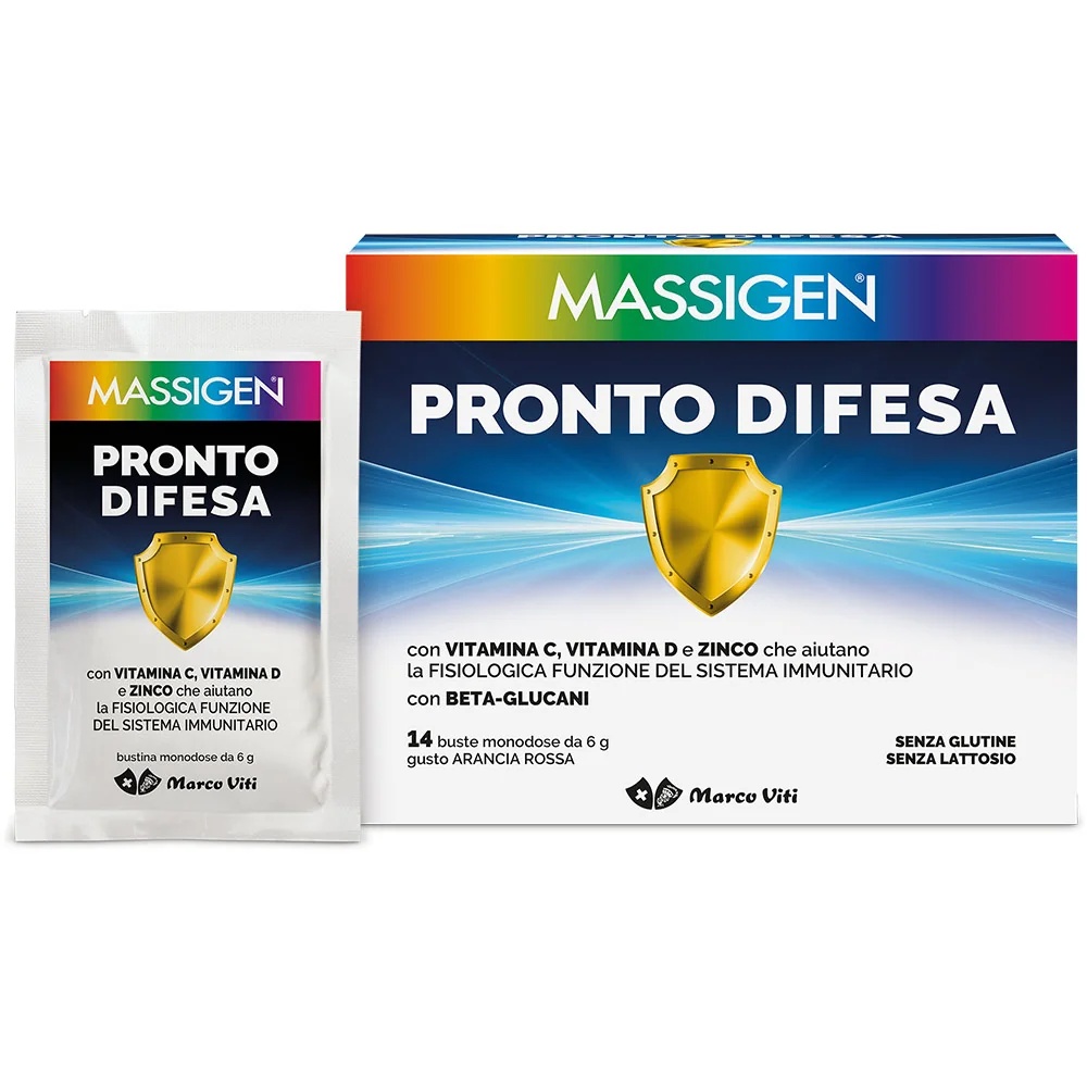 MARCO VITI Massigen Pronto Difesa 14 zakjes immuunsysteemsupplement