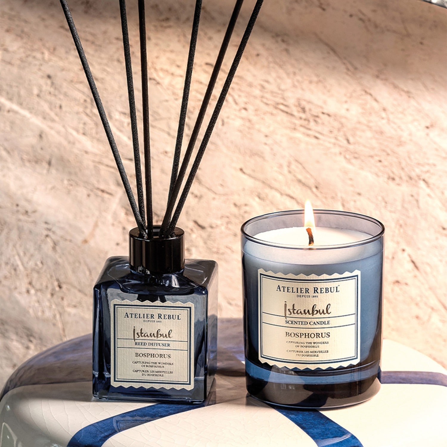 Bougie parfumée Atelier Rebul Istanbul Bosphorus - 210 g