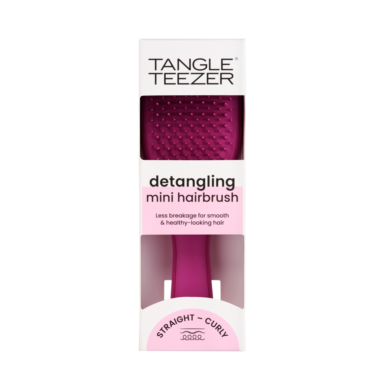 Tangle Teezer Kamm Die ultimative Haarbürste Mini Elektrische Himbeere - 1 Stück