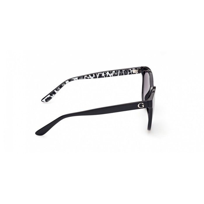 Occhiali da sole Guess GU7828 neri lucidi (01B) - modello aviatore - da donna - alla moda