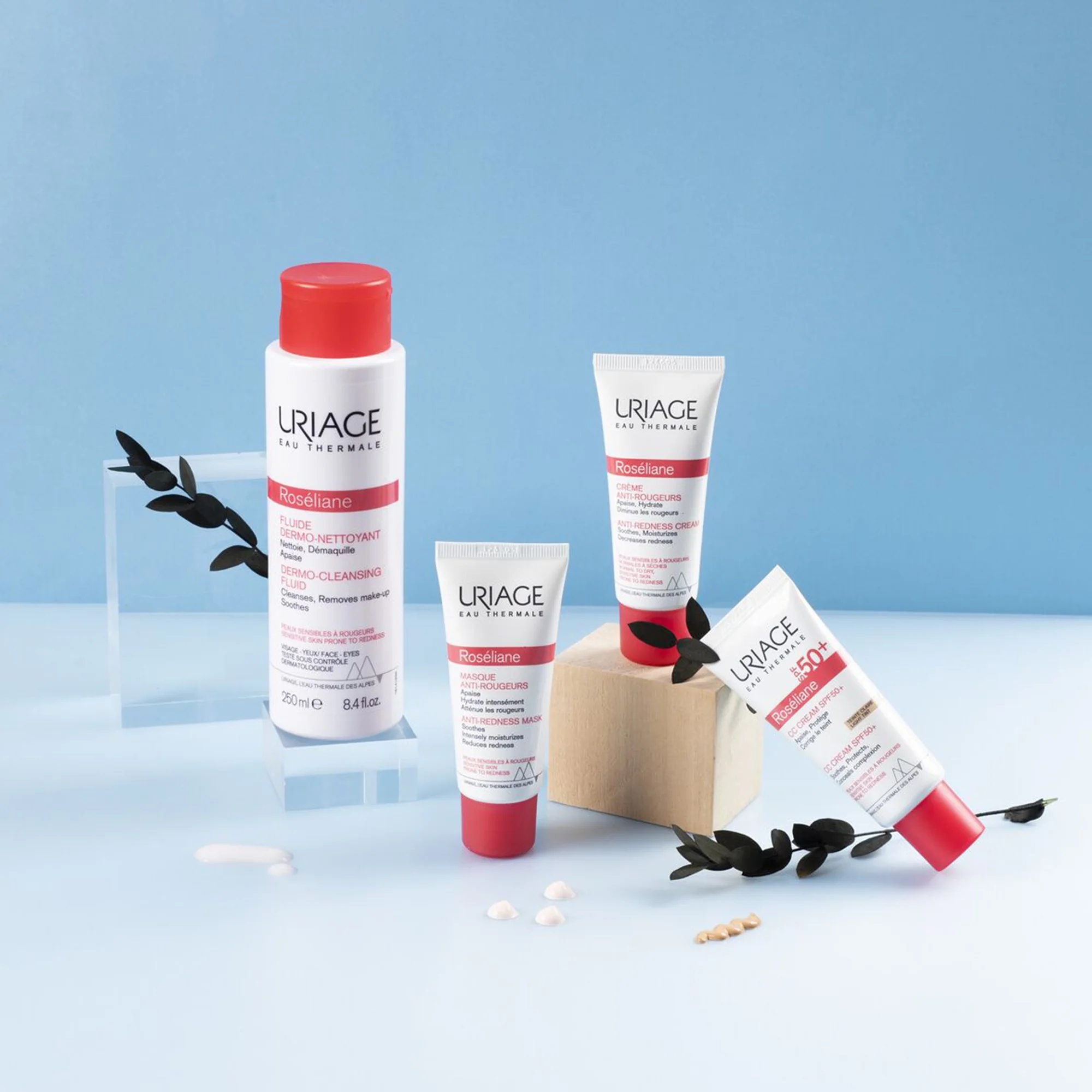 URIAGE Roseliane CC krema SPF50+ 40ml protiv crvenila kože