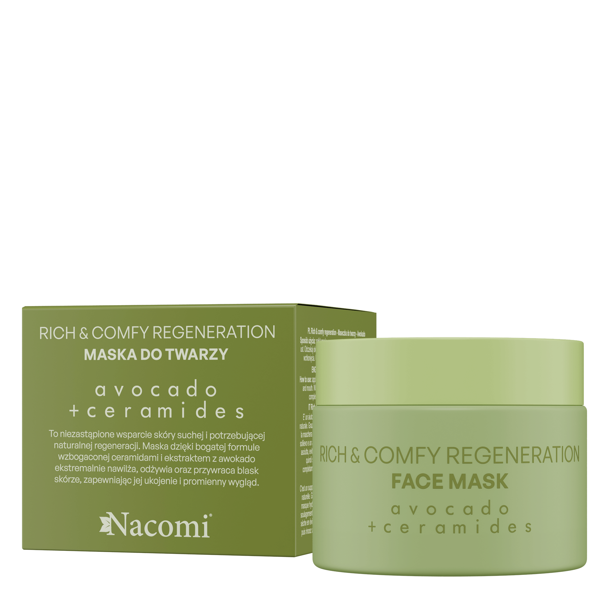 Nacomi Rich&comfy regenererende avocado