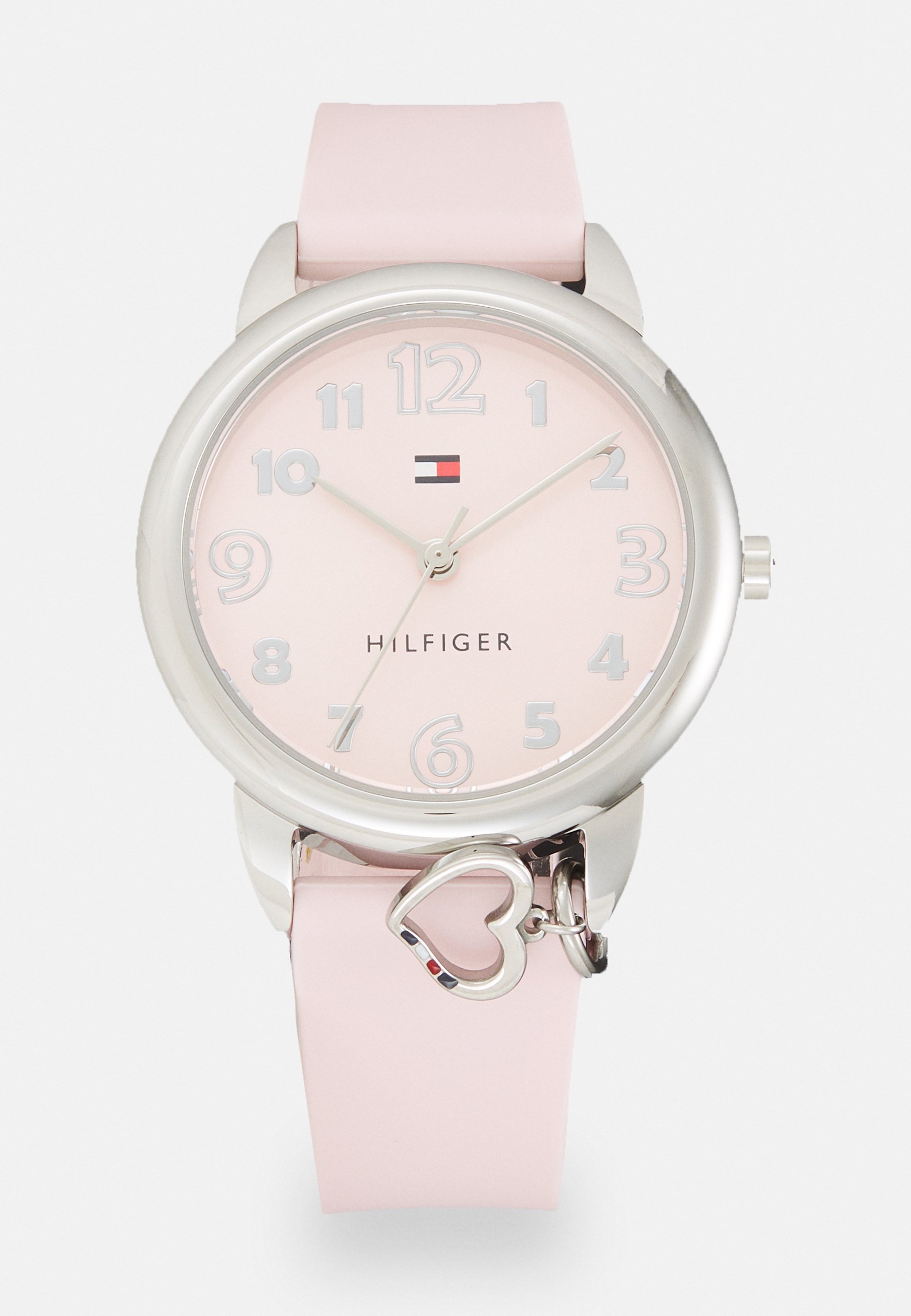 Montre Tommy Hilfiger unisexe rose/argentée