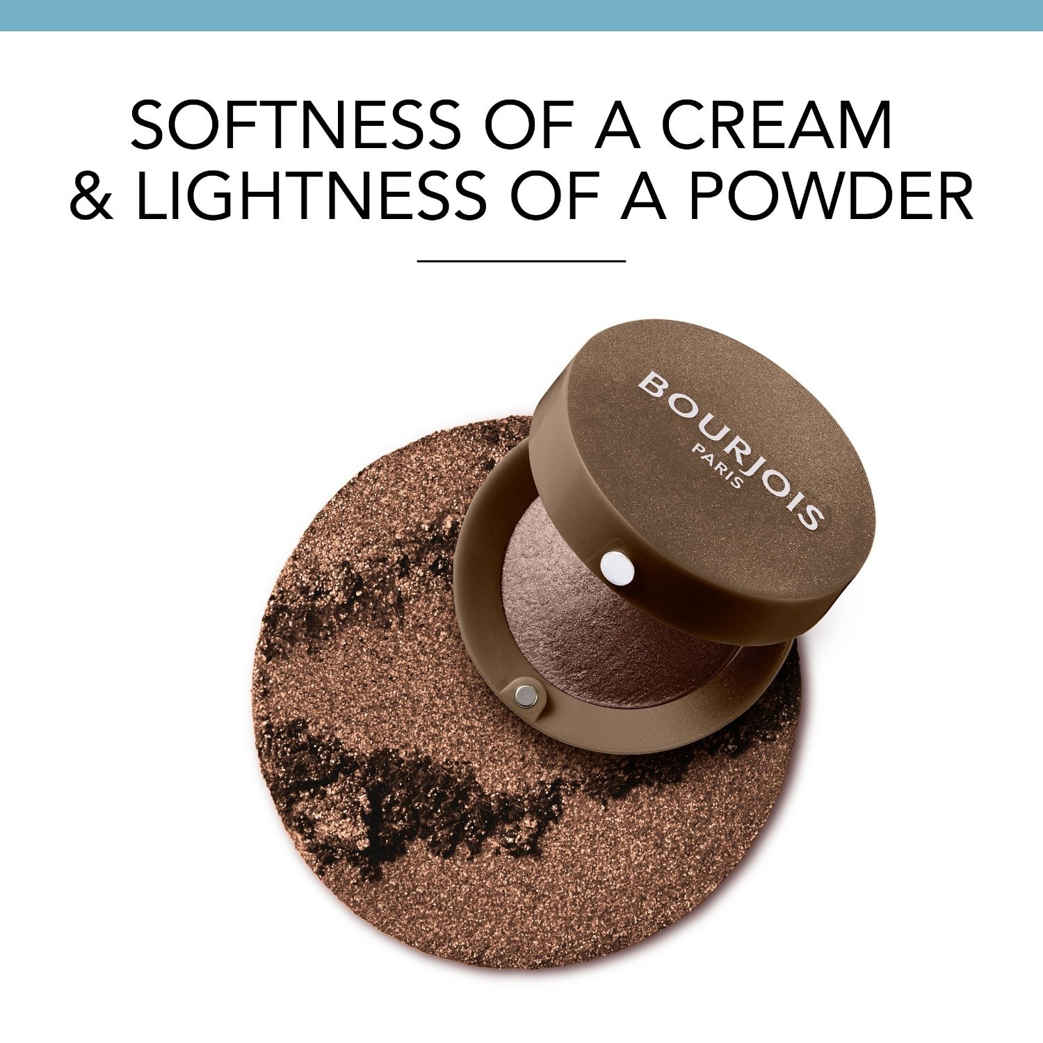 Bourjois sjenilo za oči, mala okrugla posuda, 2 u 1 sjenilo za oči – 1,2 g