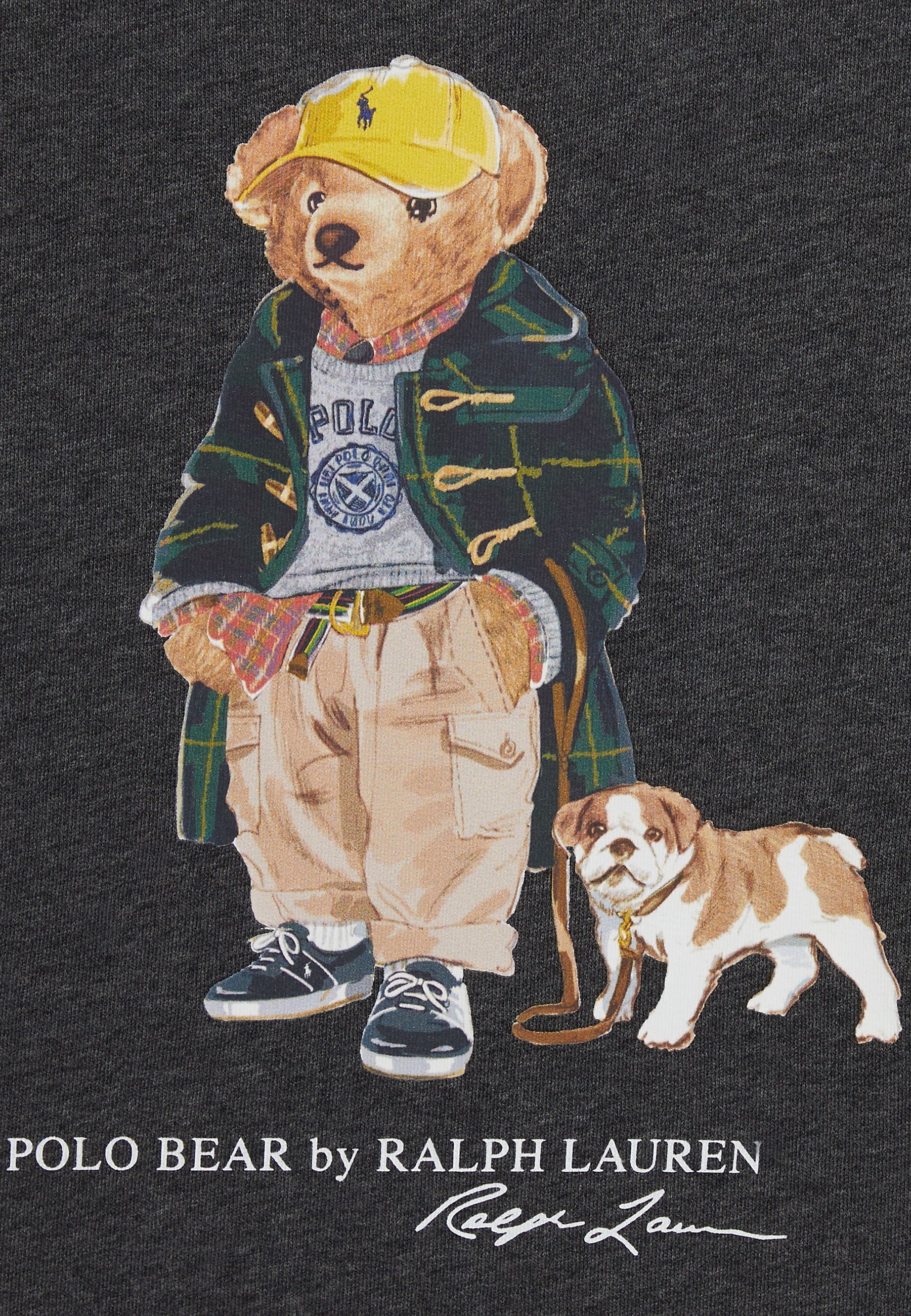 Felpa unisex Polo Ralph Lauren POLO BEAR HEATHERED - Felpa - windsor heather