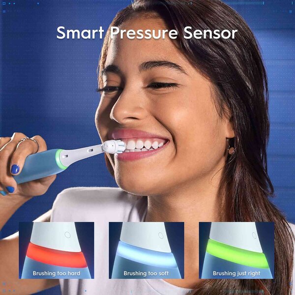 Oral-B electric toothbrush Io My Way Teens<br>1 handle + 2 brush heads - blue