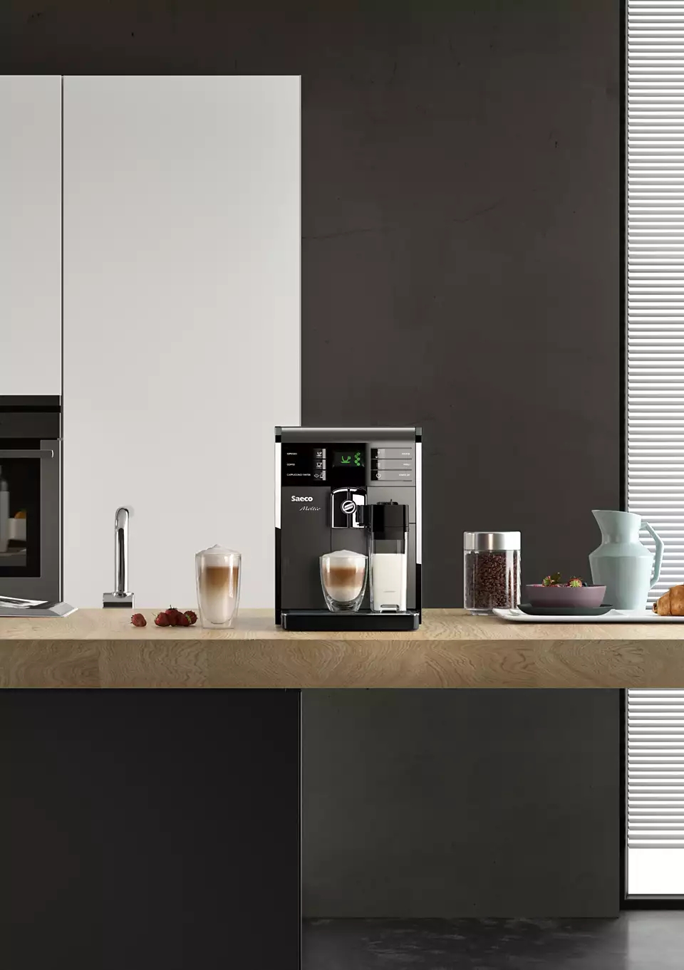 KARAFFE SUPER-AUTOMATISCHE ESPRESSOMASCHINE