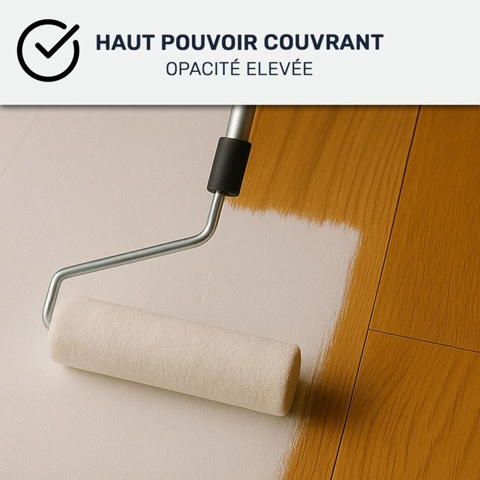 Peinture parquet bois, peint, stratifié, vernis : ARCADÉCO PARQUET - 4 kg Gris Anthracite - RAL 7016