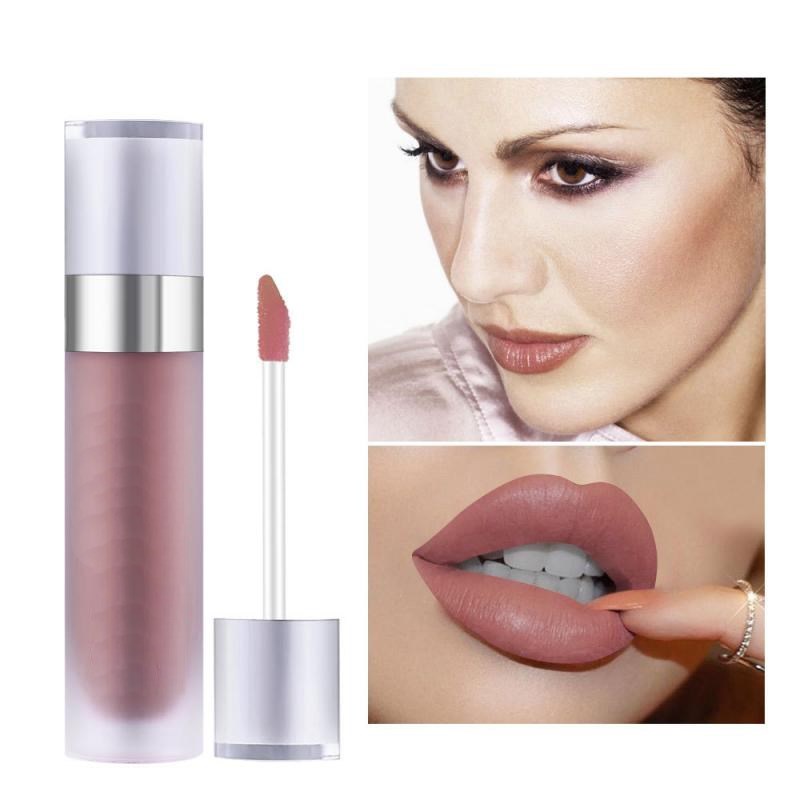 Batom hidratante nutritivo de longa duração, várias cores, gloss labial à prova d'água, não gruda, maquiagem para copo TSLM1