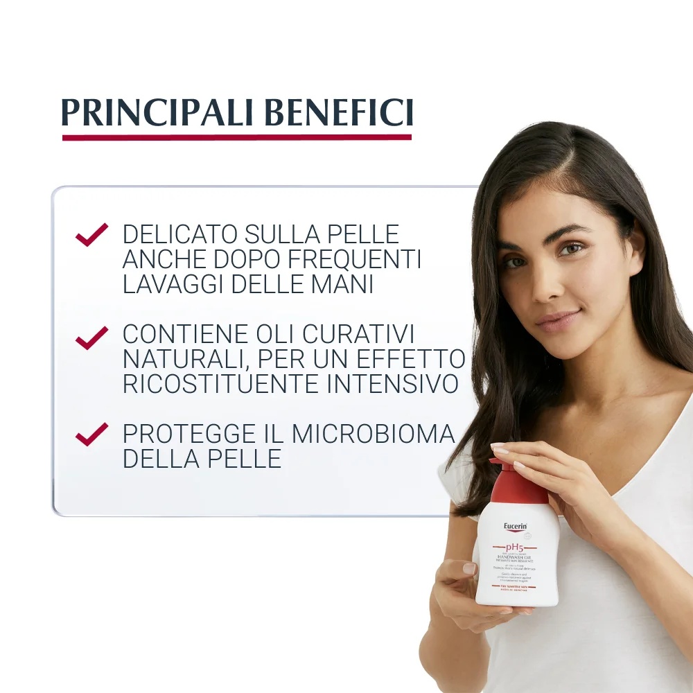 EUCERIN Eucerin pH5 Reinigungshandöl für empfindliche Haut 250 ml Für empfindliche und trockene Hände