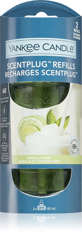 Yankee Candle Vanilla Lime elektriskā difuzora uzpilde