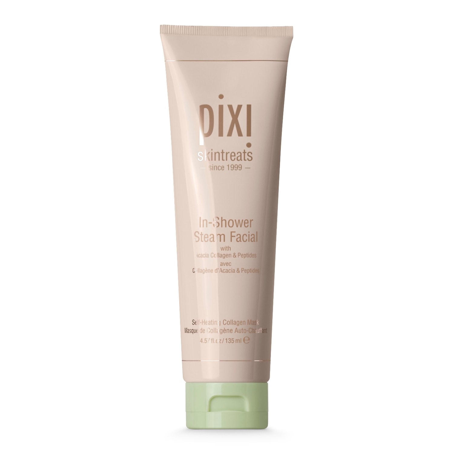 Masque nettoyant Pixi, soin du visage à la vapeur sous la douche - 135 ml