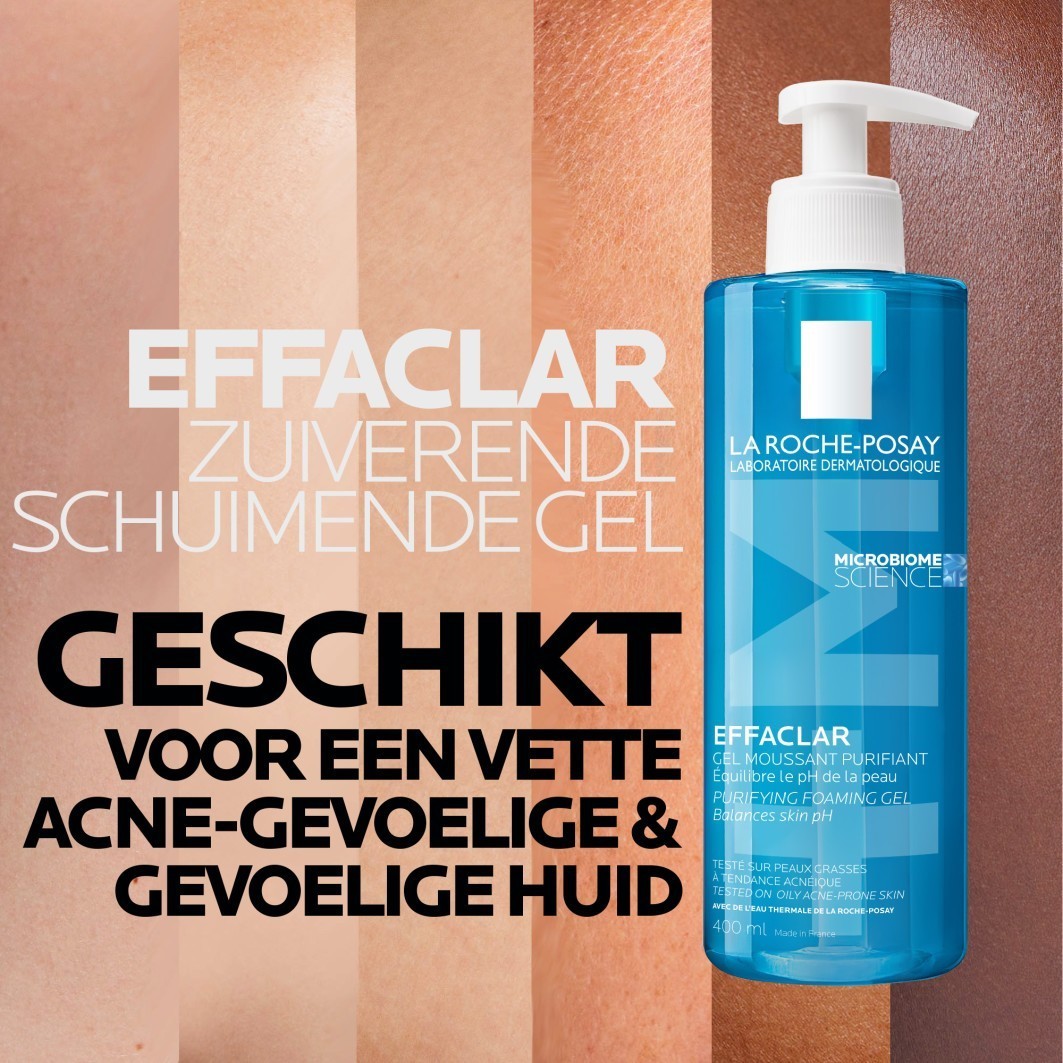 La Roche-Posay Effaclar pjenasti gel za čišćenje - 200 ml