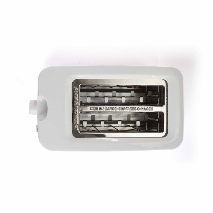 Tostapane a 2 fette - LIVOO - DOD162W - 750W - Termostato regolabile: 7 livelli - Bianco