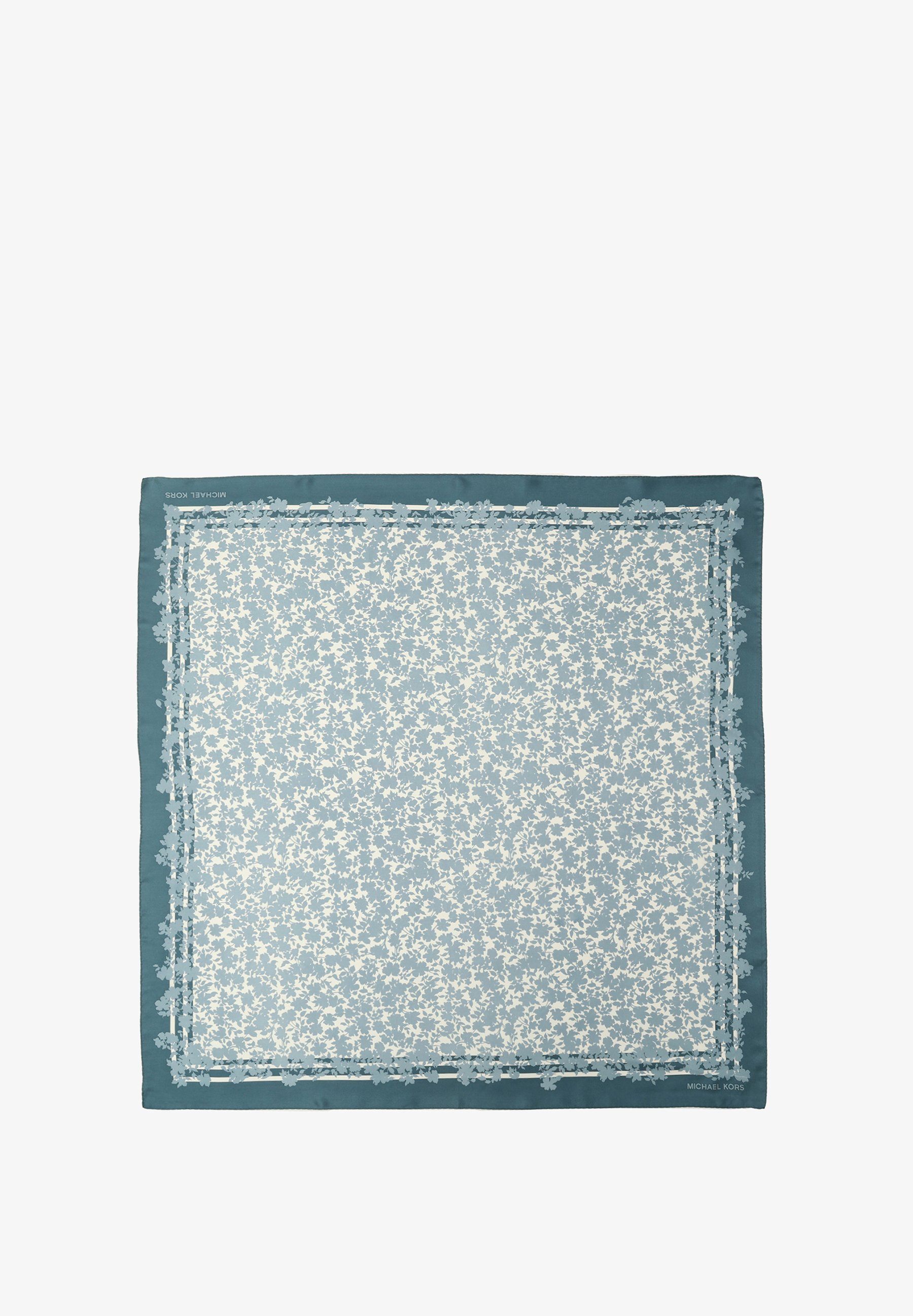 MICHAEL Michael Kors OVERGROWN FLORAL SQUARE - Foulard - open blauw