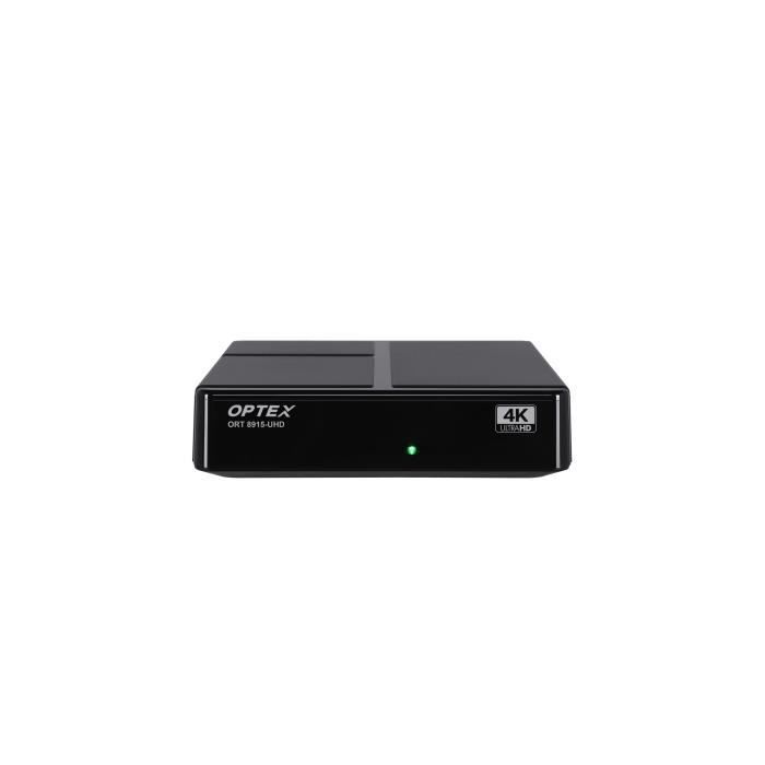 Decoder digitale terrestre 4K (DTT) - Box - DVB-T2 HEVC - Ricezione di alta qualità - Registrazione programmi - Canali gratuiti