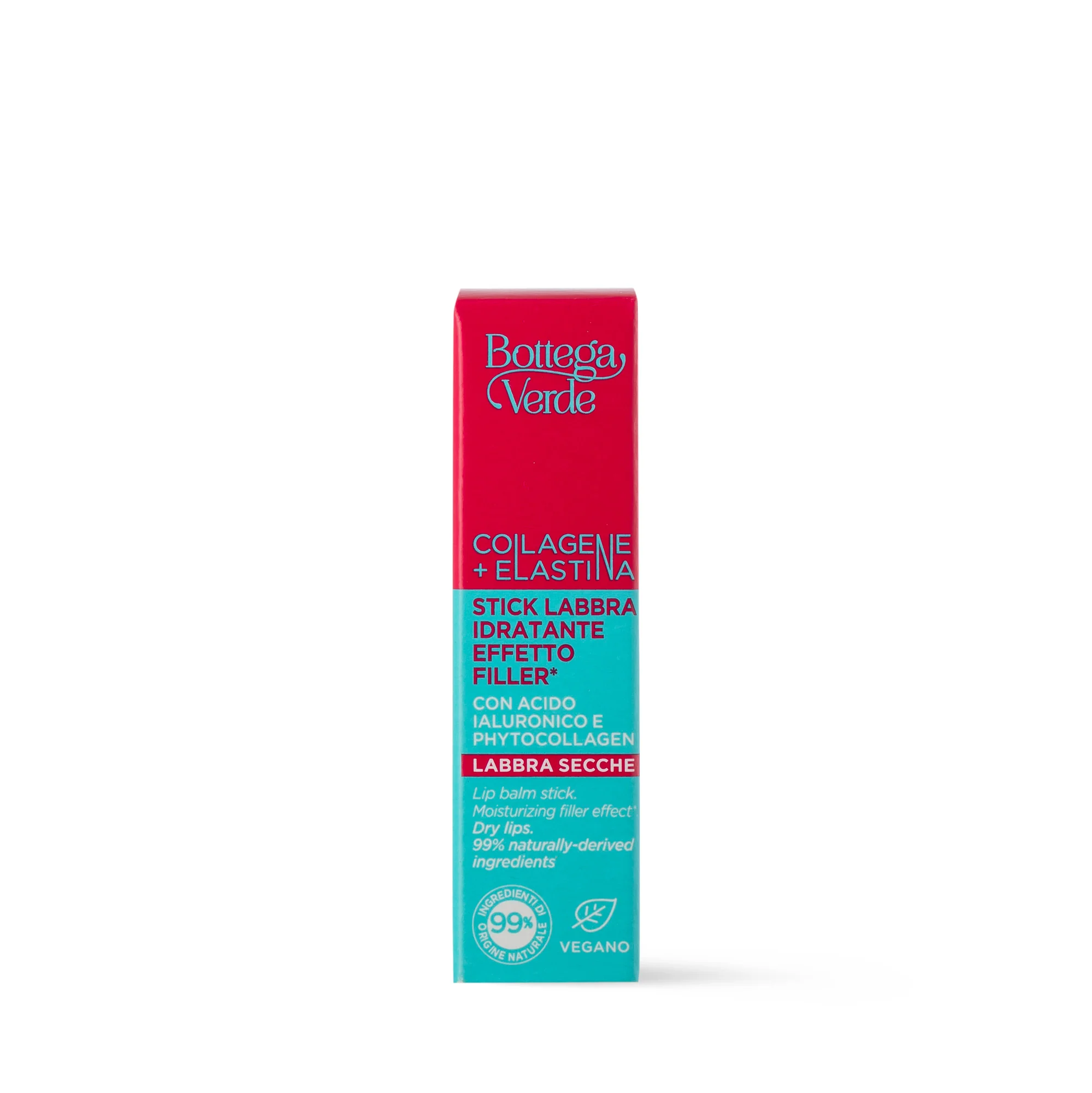Collagene ed elastina Stick Labbra - Idratante Effetto Filler - Balsamo Labbra