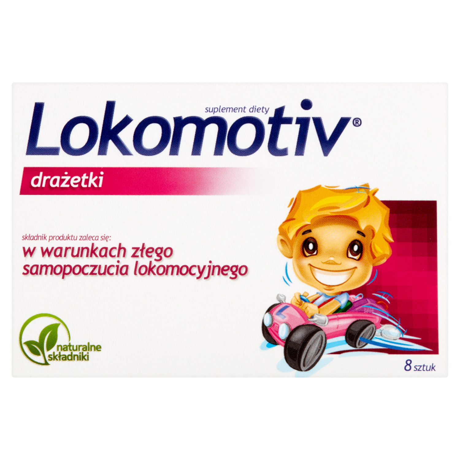 Prehransko dopolnilo Lokomotiv 8 dražejev