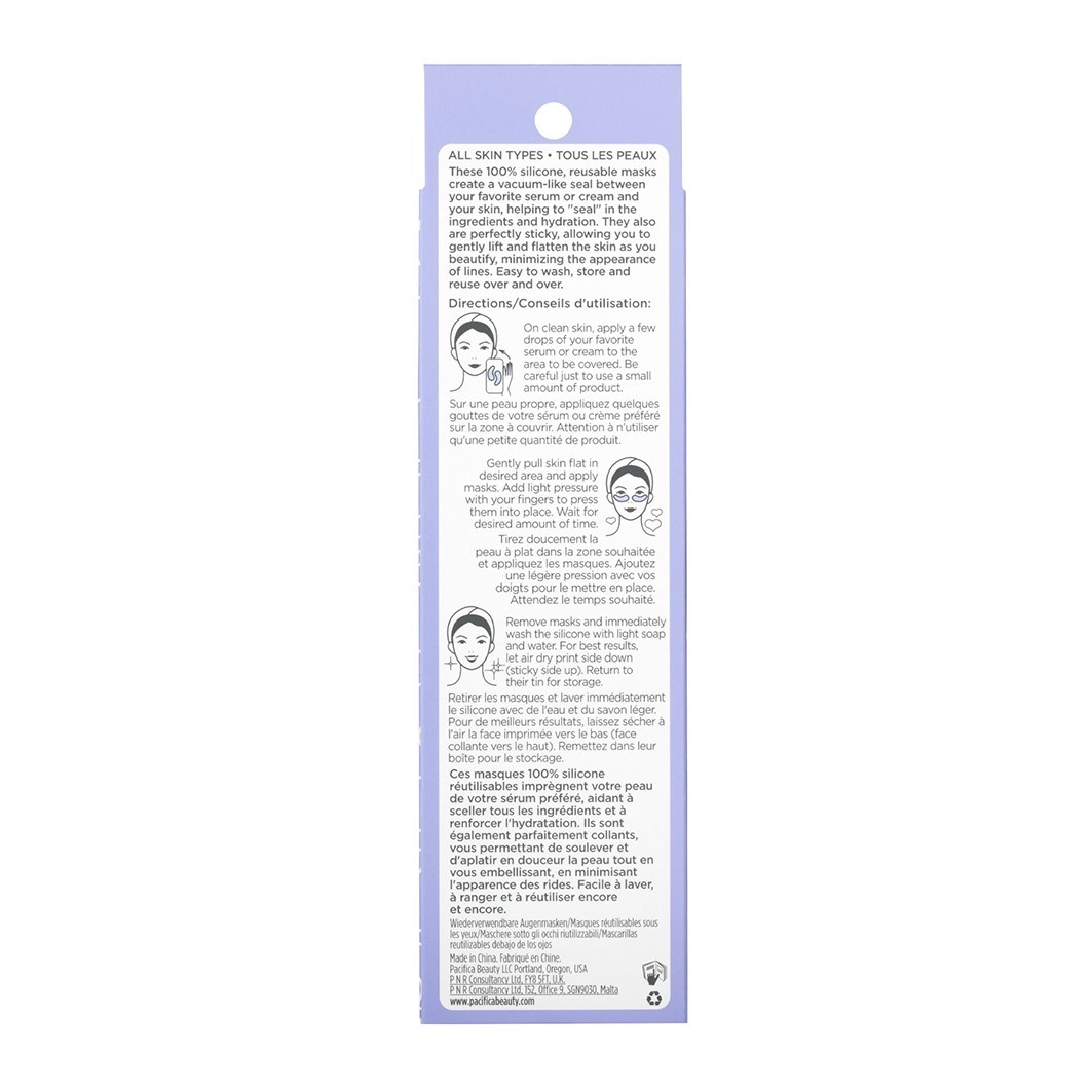 Pacifica szemmaszkok, újrafelhasználható szemmaszkok – 1 pár