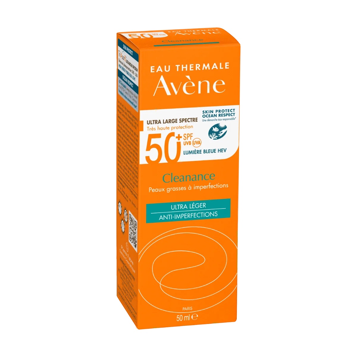 AVENE Avène Solaire Cleanance Solar SPF 50+ 50 ml Hoher Schutz
