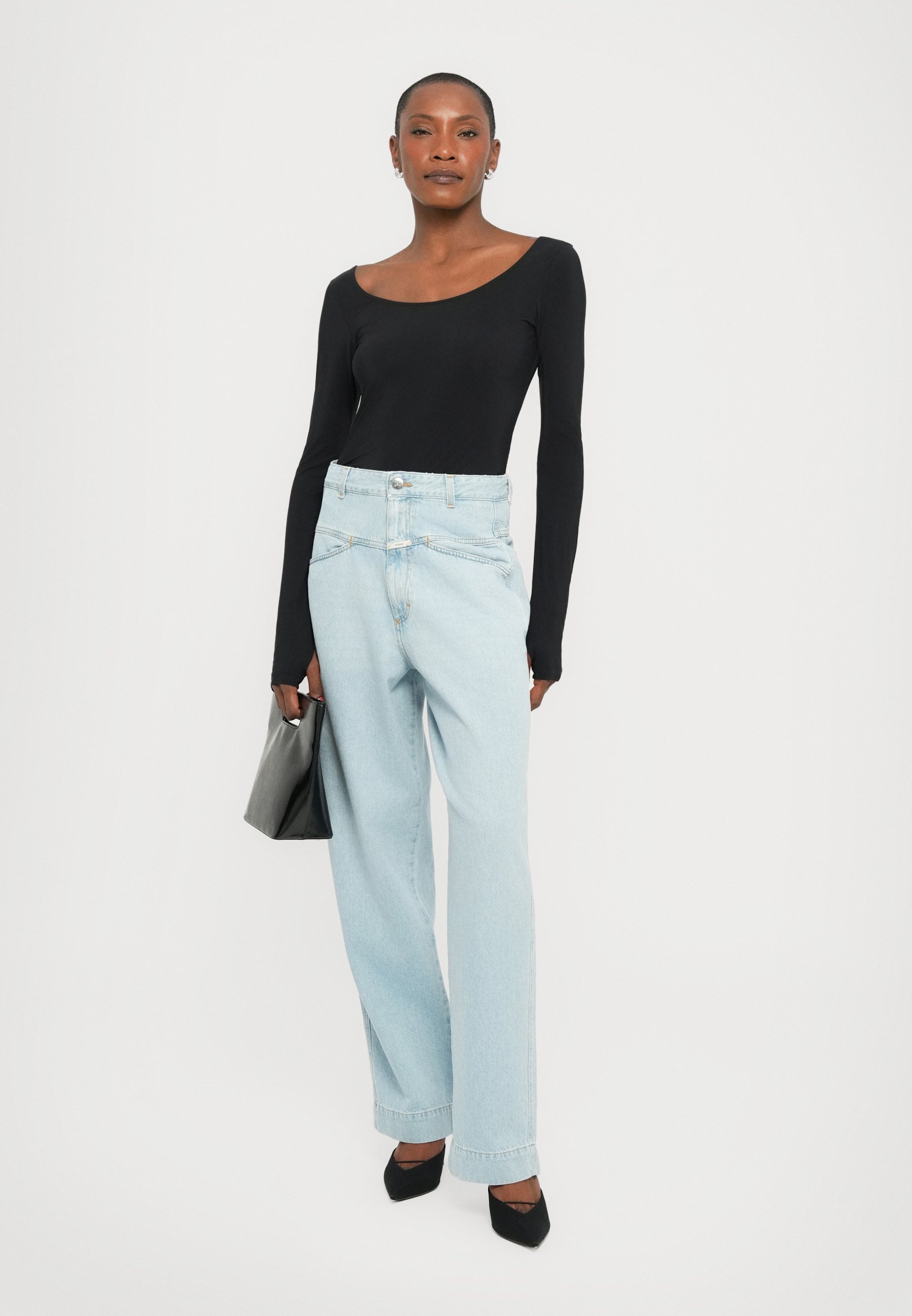 Filippa K BALLET - Top met lange mouwen - zwart