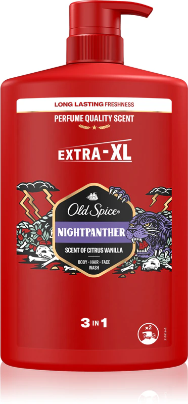 Gel de Banho Old Spice Nightpanther para Homens