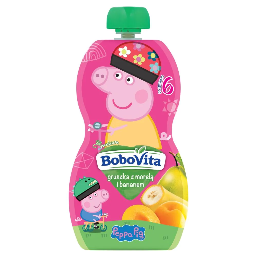 Bobovita Gruszka z Bananem i Morelą - Mus 100 g