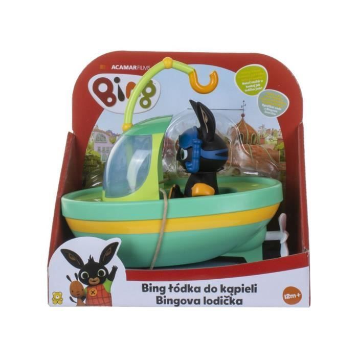 NAVO 3581 Juguete de baño con forma de conejo para niños - BING - Multicolor - Plástico - Amarillo - A partir de 18 meses