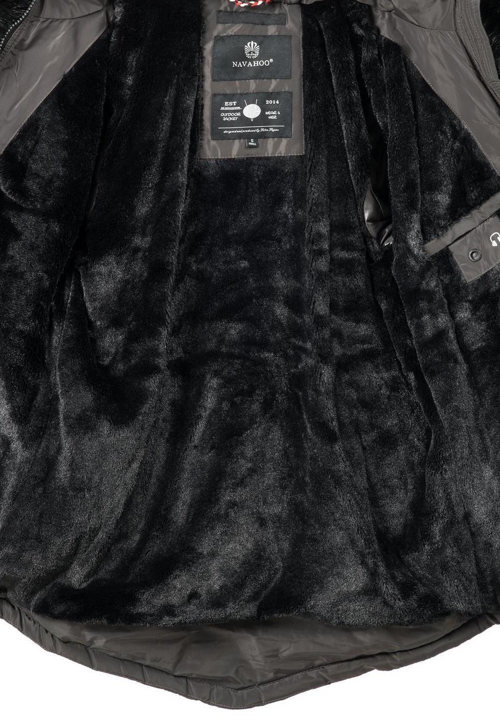 Navahoo NIRVANA - Winterjacke - Anthrazitgrau
