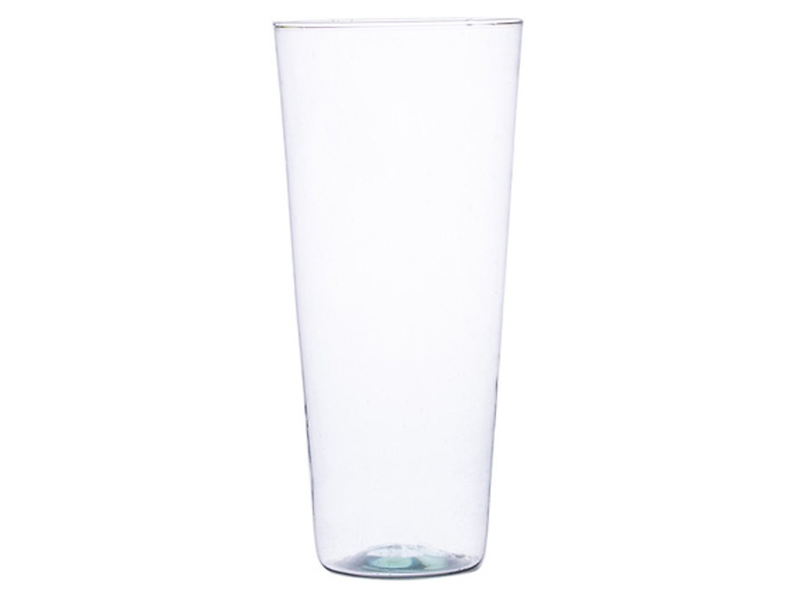 Wazon szklany Luna 40 cm transparentny