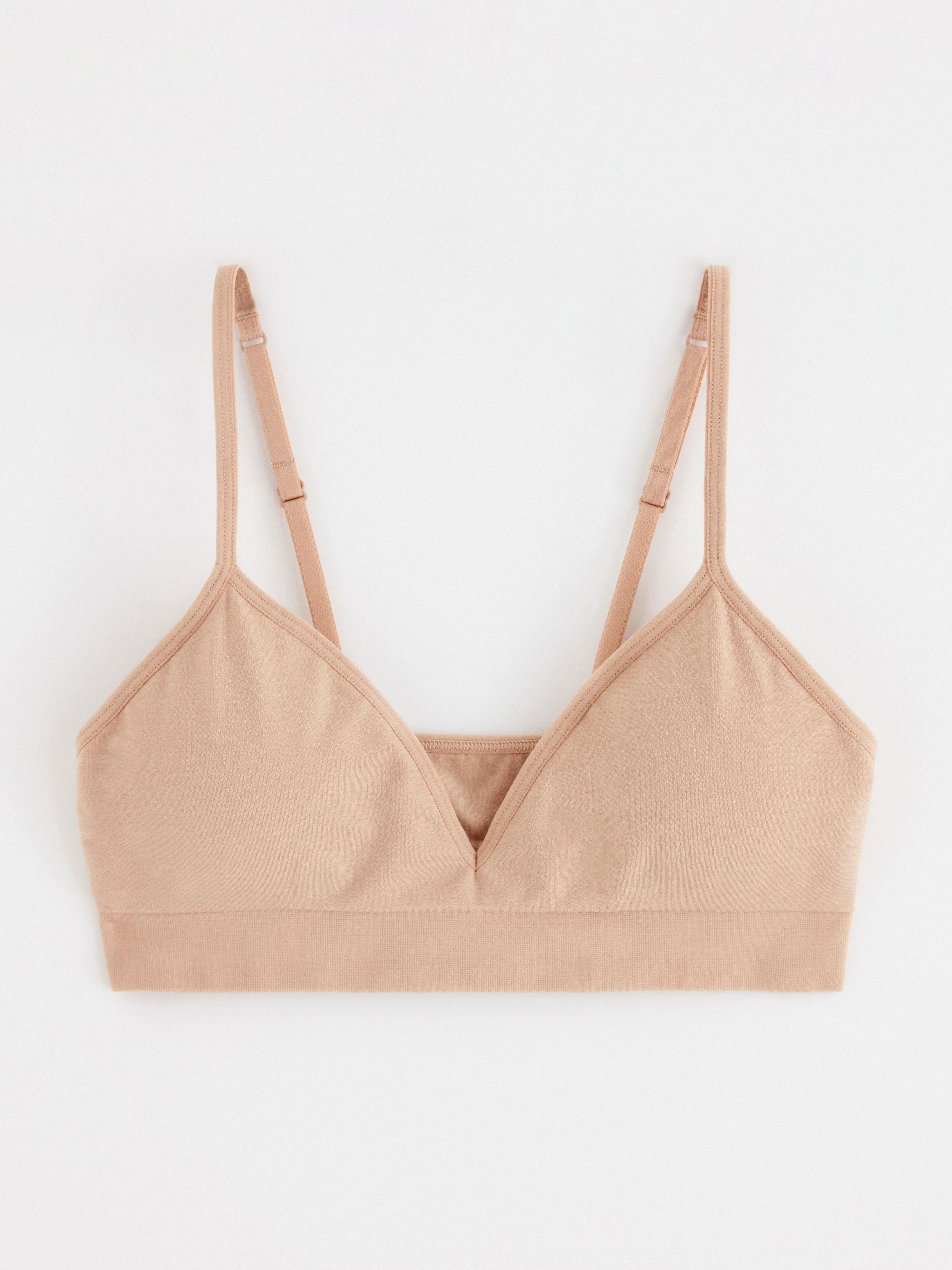 Bygellös sin costuras suave bh Beige
