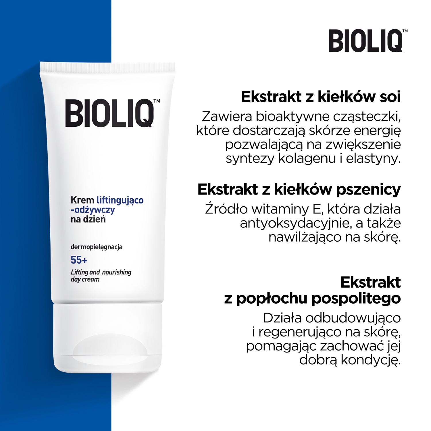 Bioliq lyftande och närande dagkräm 55+ 50ml 55+