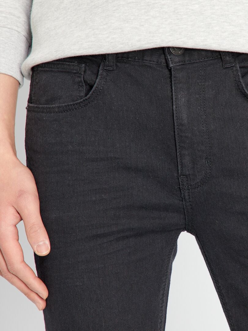 Pantalones vaqueros ajustados L34 - NEGRO