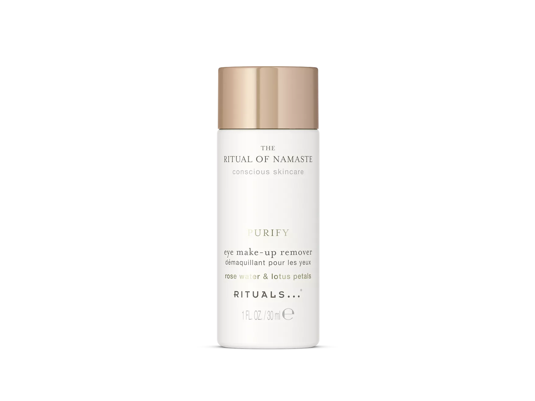 Desmaquillante suave para ojos Ritual of Namaste 30 ml