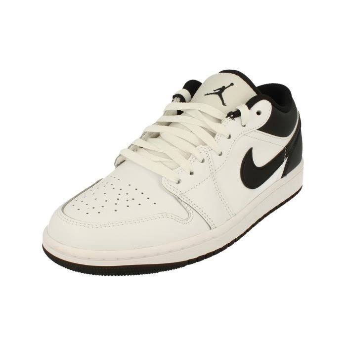 Sneakers - Nike - Air Jordan 1 Low - Herre - Hvid - Basketball Sneakers