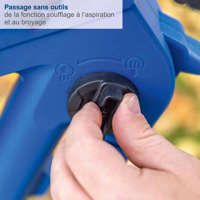 Soffiatore a batteria Scheppach BC-BLV720-X - Set S2.5 - Flusso d'aria 210 km/h - 2 batterie IXES da 20 V + caricabatterie da 2,4 ore