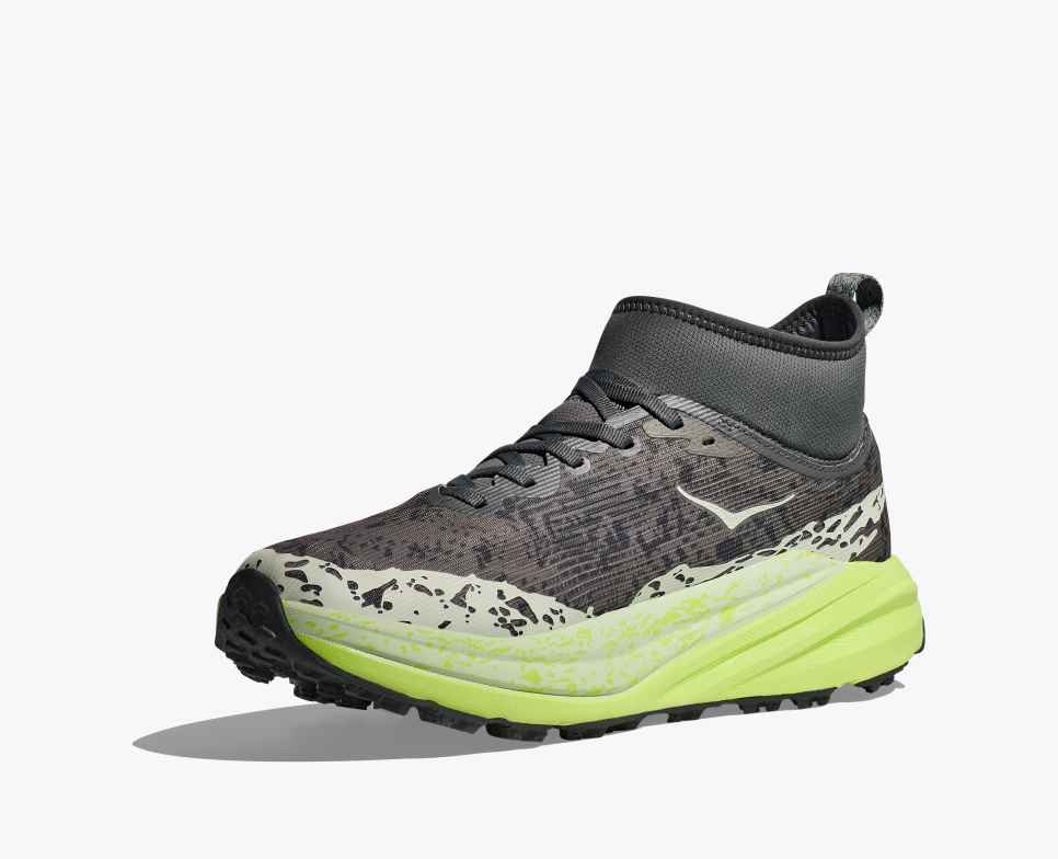 HOKA Speedgoat 6 middels GORE-TEX Outer Orbit / Lettuce