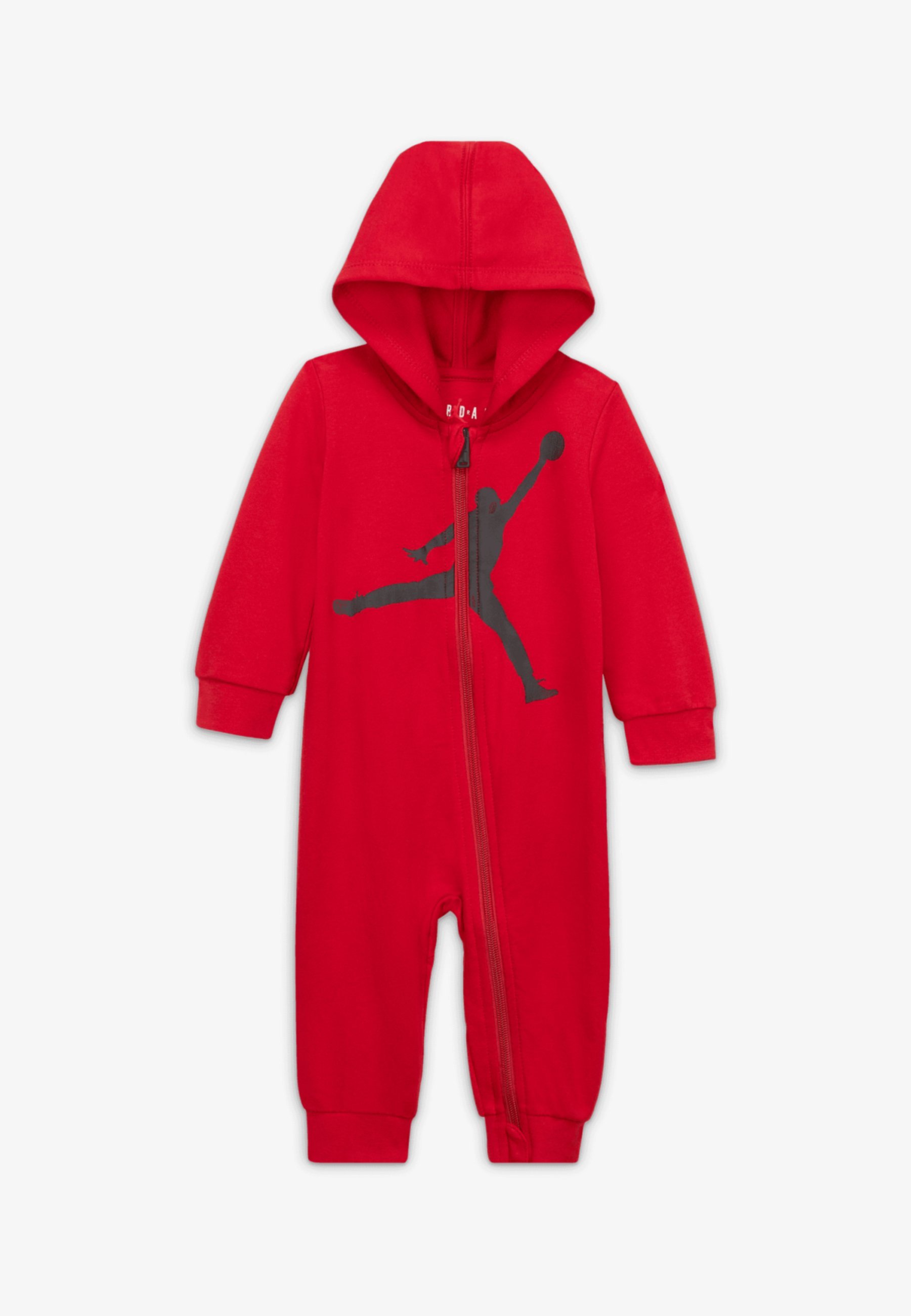 Jordan JUMPMAN HOODED COVERALL - Jumpsuit - gym rood