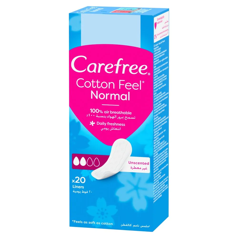 Carefree Wkładki Higieniczne Cotton Unscented