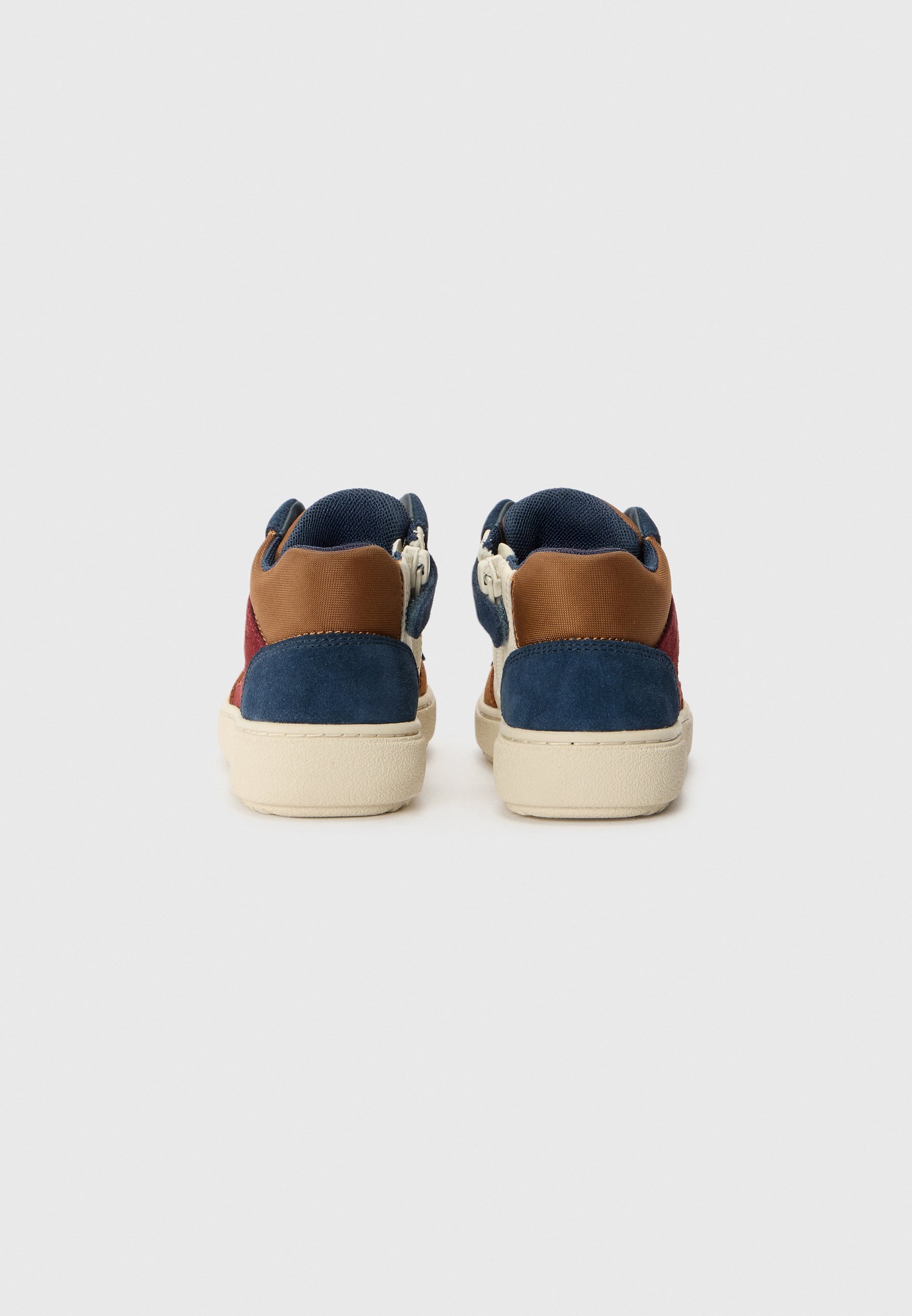 Geox THELEVEN BOY - Scarpe da ginnastica - avorio/marrone