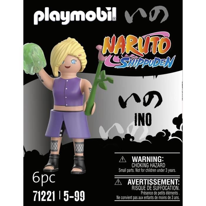 PLAYMOBIL 71221 Ino - Naruto Shippuden - Età 5+