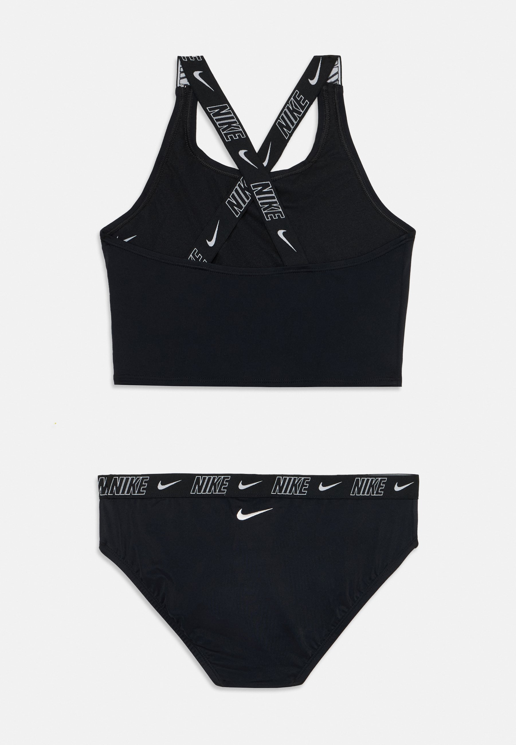 Ensemble maillot de bain mi-long croisé Nike Performance - noir