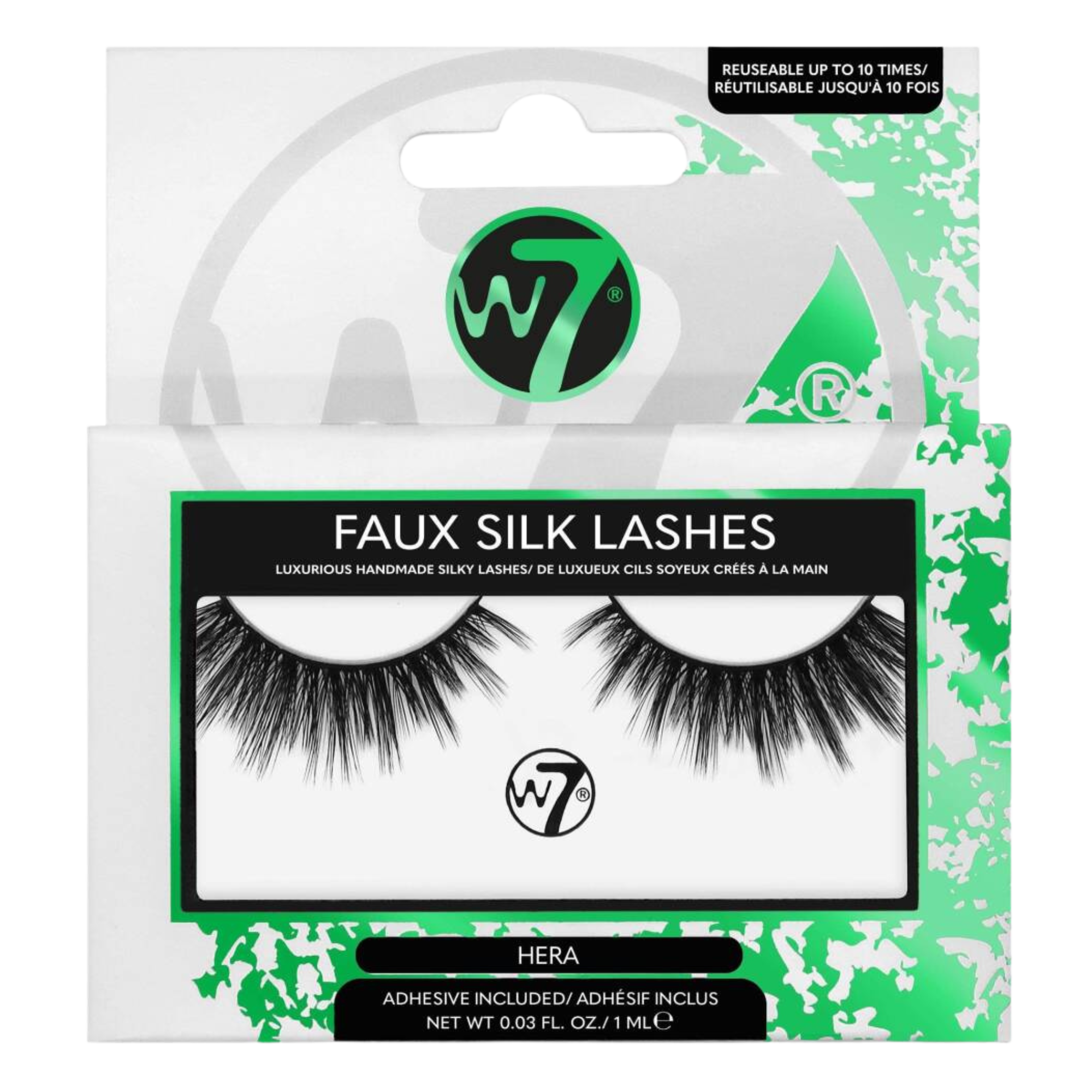 Faux cils en soie 3D W7