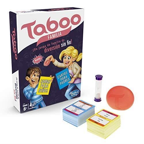 Hasbro Tabú Familia — Juego de mesa en español, versión infantil (modelo e4941105)