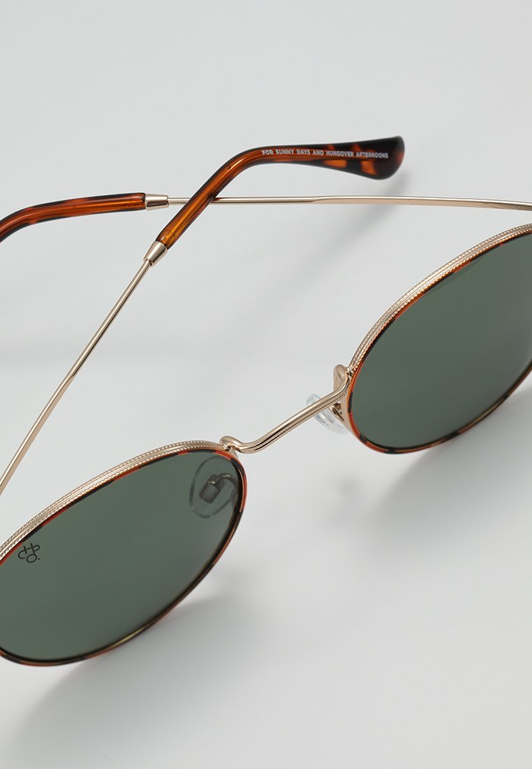 Lunettes de soleil CHPO LIAM UNISEXES - marron tortue/vert